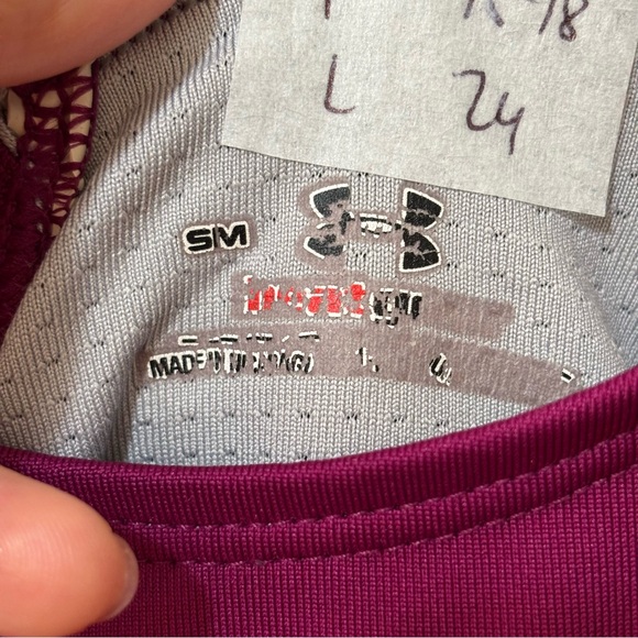 Under Armour Women's Magenta Tank Top - Picture 5 of 6